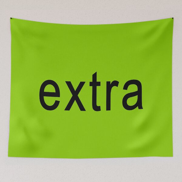 Item preview, Extra Word Green designed and sold by Jeallan Designs.