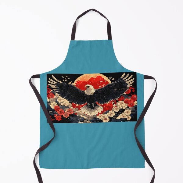 Item preview, Rising Spirit: Majestic Eagle and Sakura designed and sold by ArtVibeCo.