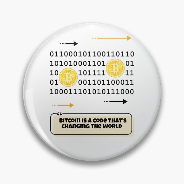 Artikelvorschau, Bitcoin ist ein digitaler code der die welt verändert entworfen und verkauft von Never Stop Trading.