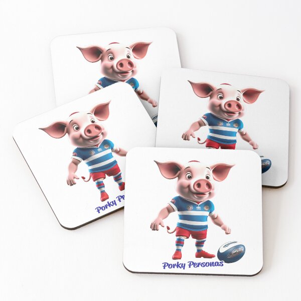 Artikelvorschau, Porky Personas Lustige Schweinefiguren entworfen und verkauft von Drone-tees.