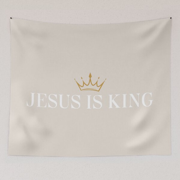 Item preview, Christian Jesus is King Logo designed and sold by daughterinchrist93.