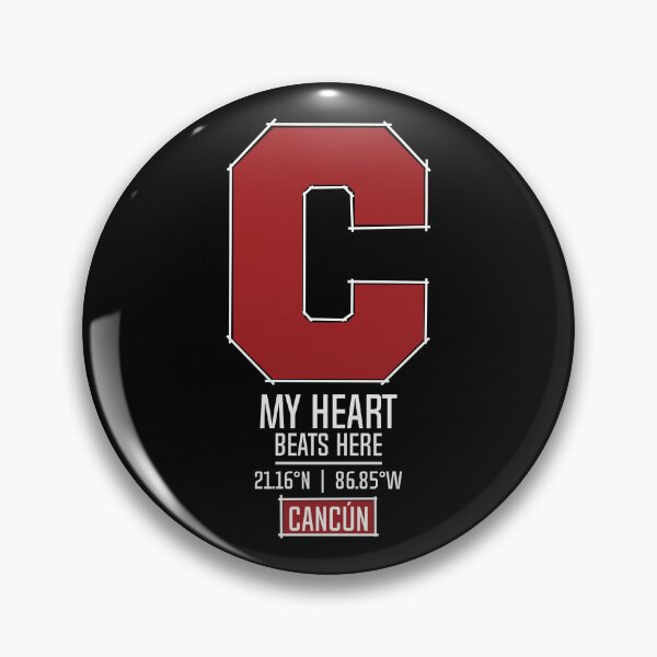 Item preview, CANCUN MY HEART BEATS HERE BLACK designed and sold by LMAGARMENTS.