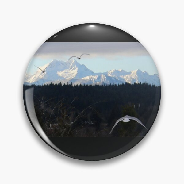 Item preview, Trio of Wings Against the Olympian Peaks designed and sold by jzmurdock.