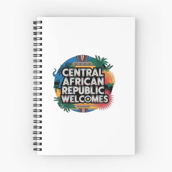 Item preview, Central African Republic Welcomes Flag Map Bangui, Ubangi River designed and sold by AnimalsDH305.