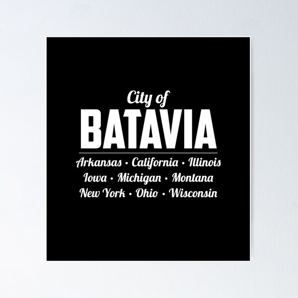 Item preview, City of Batavia designed and sold by twHistory.