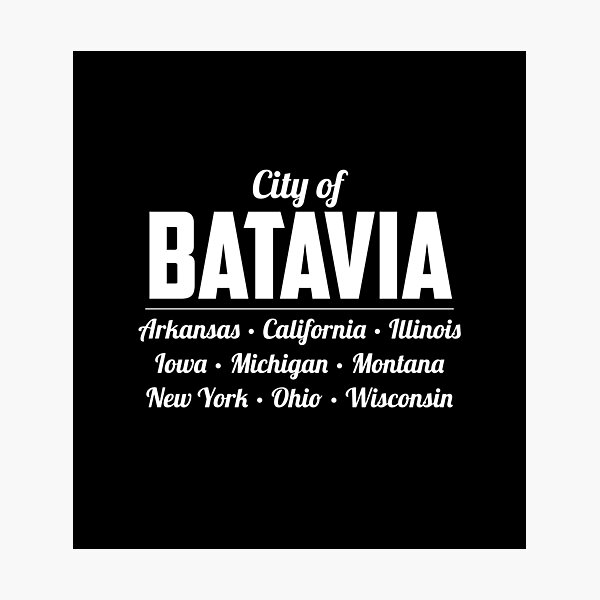 Item preview, City of Batavia designed and sold by twHistory.