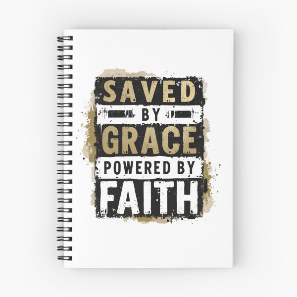 Item preview, Saved by Grace, Powered by Faith designed and sold by SignumShop.