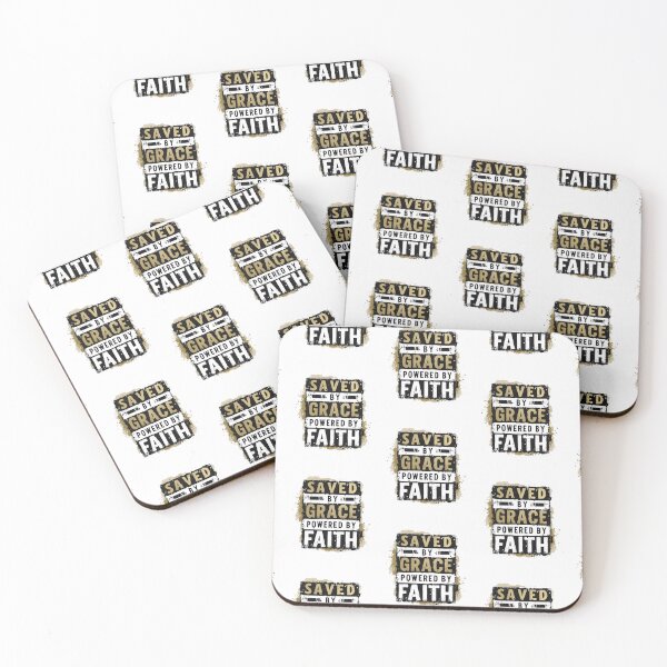 Item preview, Saved by Grace, Powered by Faith designed and sold by SignumShop.