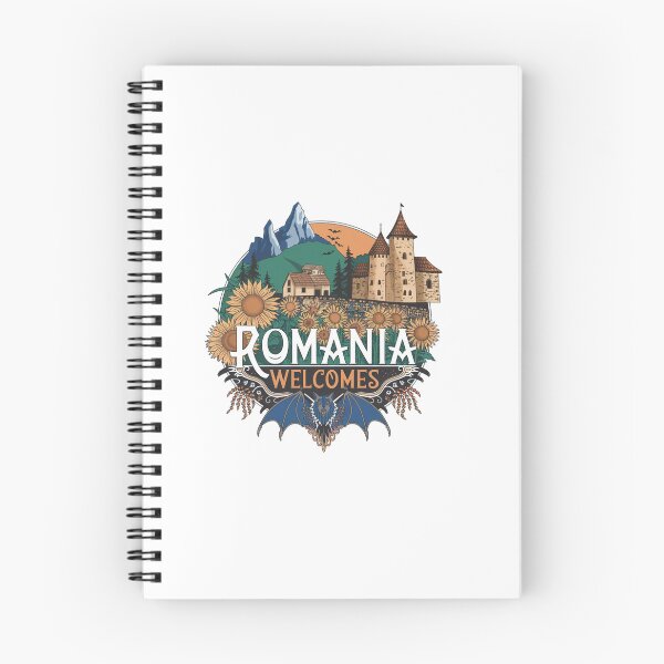 Item preview, Romania Welcomes Flag Map Bucharest, Transylvania, Bran  designed and sold by AnimalsDH305.