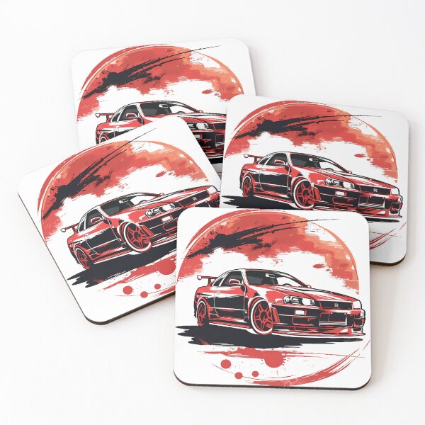 Item preview, Modern Japanese Sports Car Masterpiece designed and sold by NamArtistry.