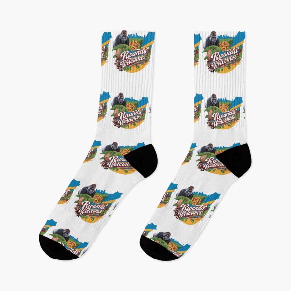 Item preview, Rwanda Welcomes Flag Map Kigali, Lake Kivu designed and sold by AnimalsDH305.