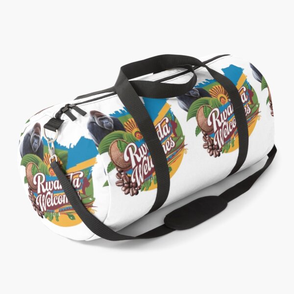 Item preview, Rwanda Welcomes Flag Map Kigali, Lake Kivu designed and sold by AnimalsDH305.