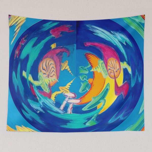 Item preview, Gravitational Pull  Mushrooms Art designed and sold by killies.