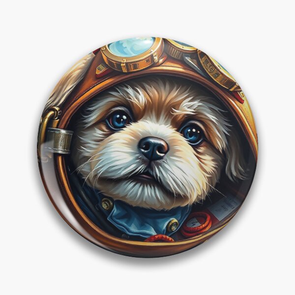 Item preview, Cute Steampunk  Puppy  designed and sold by Skye Ryan-Evans.