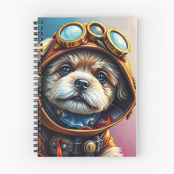 Item preview, Cute Steampunk  Puppy  designed and sold by Skye Ryan-Evans.