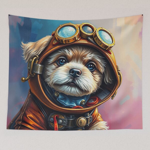 Item preview, Cute Steampunk  Puppy  designed and sold by Skye Ryan-Evans.