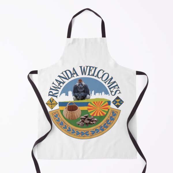 Item preview, Rwanda Welcomes Flag Map Kigali, Lake Kivu designed and sold by AnimalsDH305.