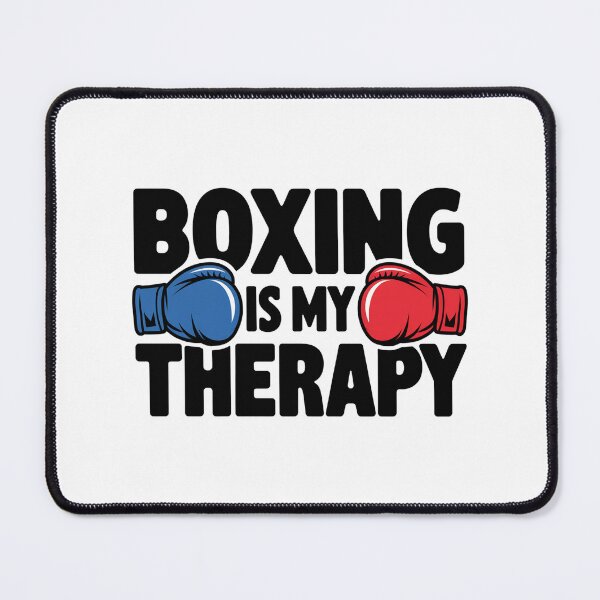 Item preview, Boxing Is My Therapy  designed and sold by MonkiFlipp.