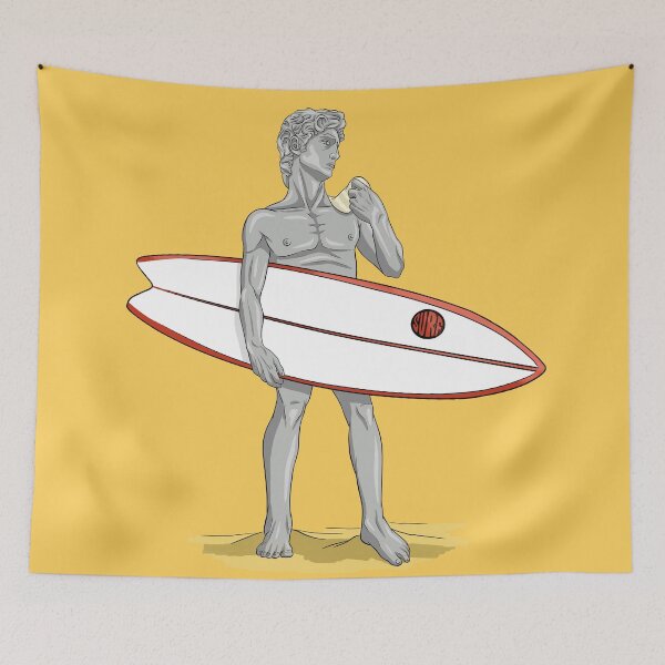 Item preview, Let’s surf David designed and sold by jclar-art.