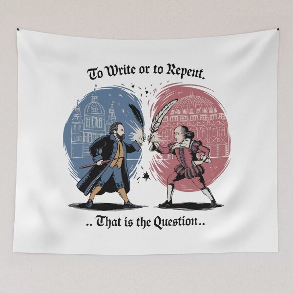 Item preview, Dostoevsky and Shakespeare designed and sold by skiprender.