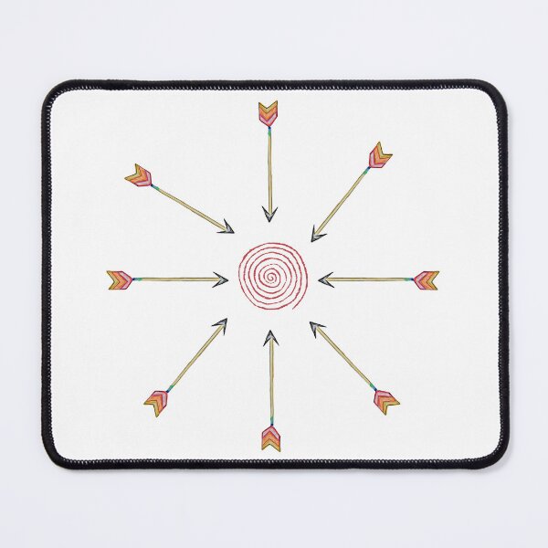 Item preview, Boho Arrows Spiral designed and sold by SunandShade.