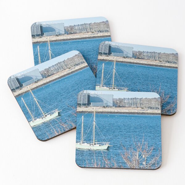 Item preview, Vintage Two Mast Ship designed and sold by Ruth Curtis.
