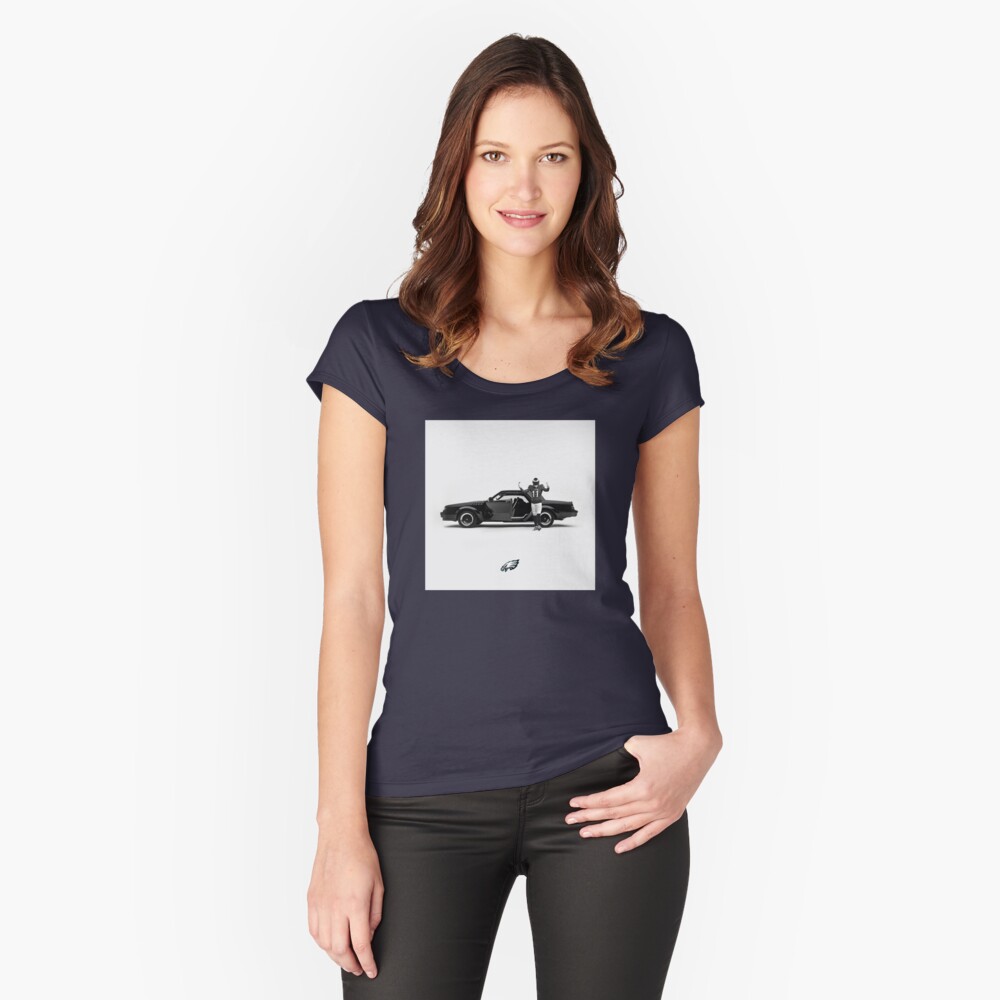 Item preview, Fitted Scoop T-Shirt designed and sold by GoBirdsGo.