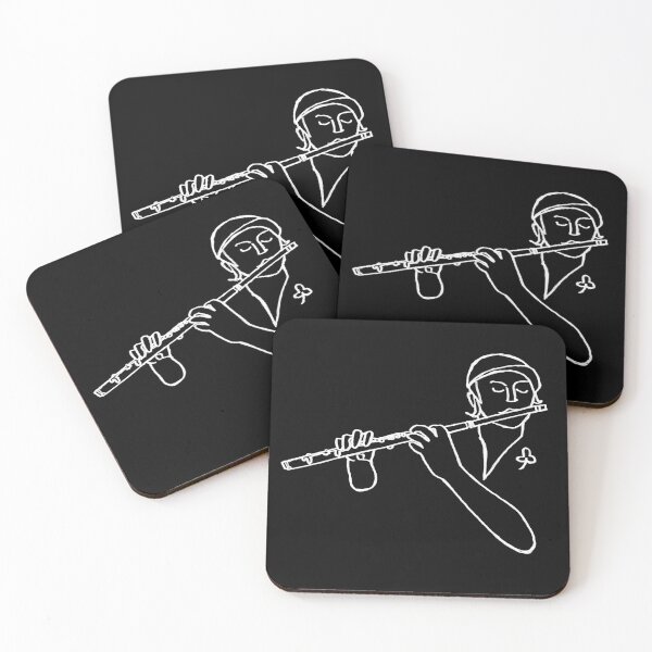 Item preview, Ireland Flute Player, Irish Music, Irish Musician designed and sold by badlydrawnbabe.