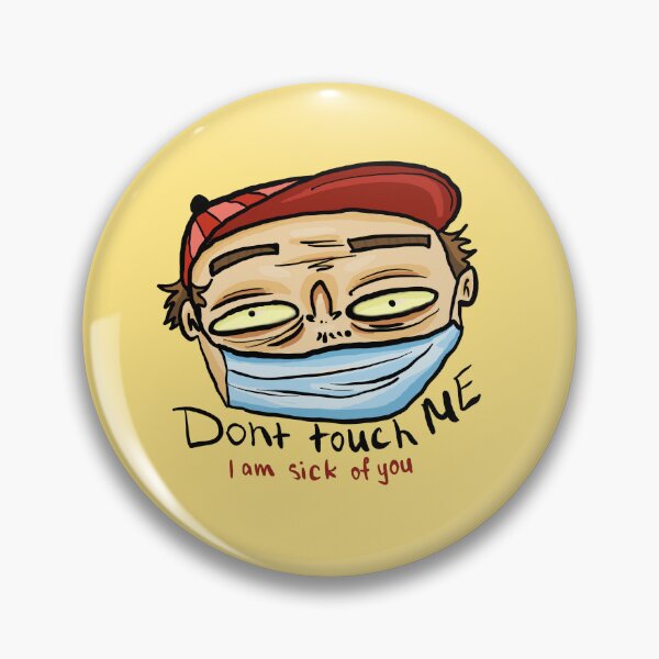Item preview, Dude with a medical mask on his face designed and sold by VladdissH.