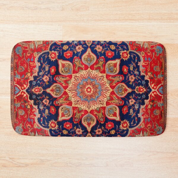 Item preview, Red Purple Oriental Persian Wonderful Carpet  designed and sold by GrinGalore.