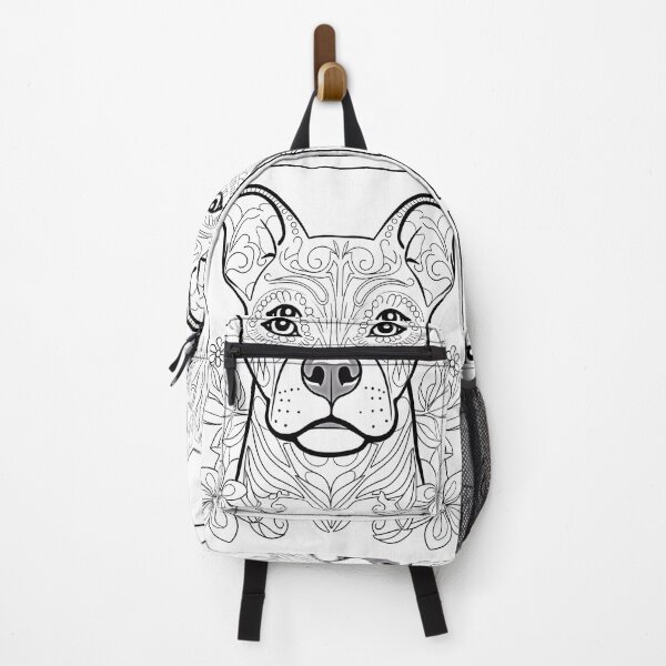 Item preview, Dog Coloring Page Pattern  designed and sold by DavidColoring.