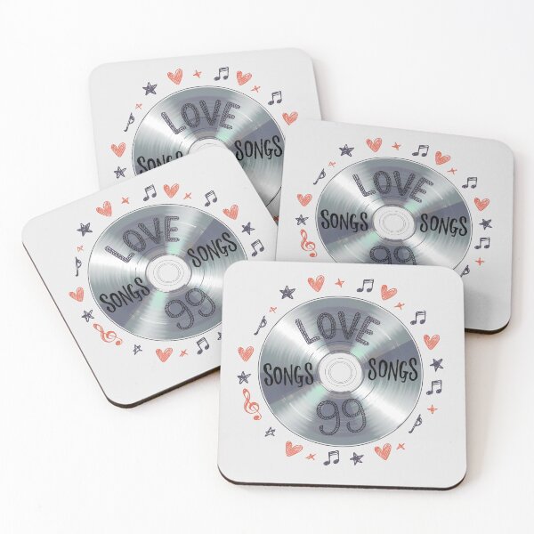 Item preview, Love Songs '99 Nostalgic CD Doodle Design designed and sold by digitalscrabble.