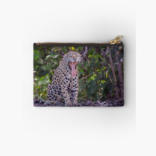 Item preview, Jaguar Yawns Pantanal Brazil designed and sold by PhotoArt by Joan Carroll.
