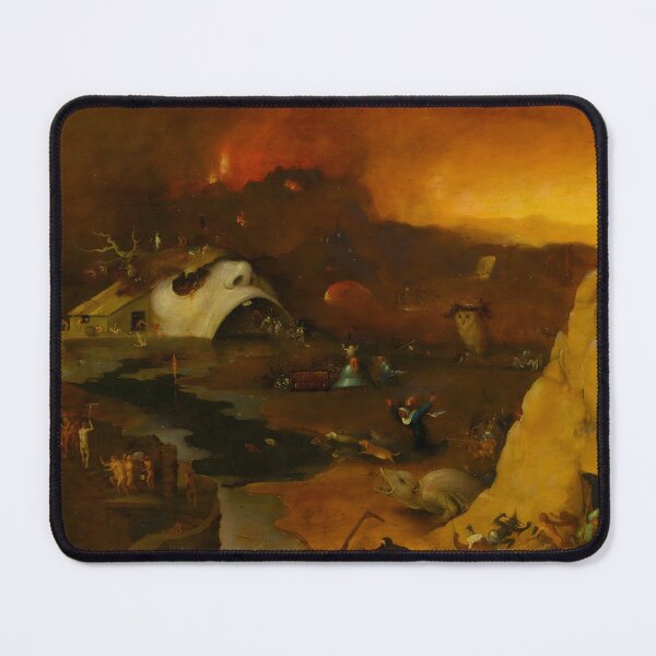 Item preview, Biblical Drama: Christ's Descent into Hell by a Netherlandish Artist - Classic Religious Art designed and sold by HistoryOnWalls.