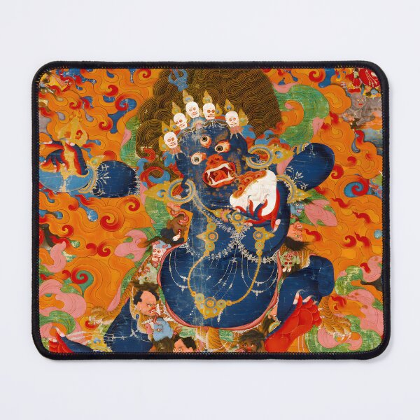 Item preview, Mystical Guardian: Yamantaka, Destroyer of the God of Death - Tibetan Art from the 18th Century designed and sold by HistoryOnWalls.