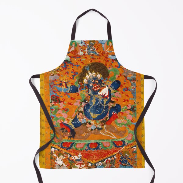 Item preview, Mystical Guardian: Yamantaka, Destroyer of the God of Death - Tibetan Art from the 18th Century designed and sold by HistoryOnWalls.