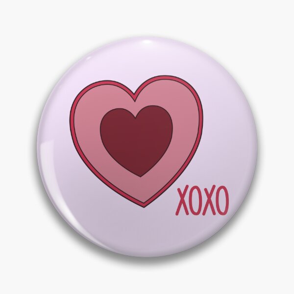 Artikelvorschau, XOXO Valentinstag Herz entworfen und verkauft von Skull Fern.