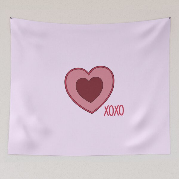 Item preview, XOXO Valentine’s Day Heart designed and sold by Skull Fern.