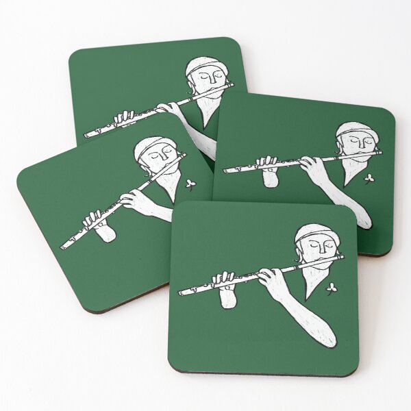 Item preview, Ireland flute, Irish music, Irish musician designed and sold by badlydrawnbabe.