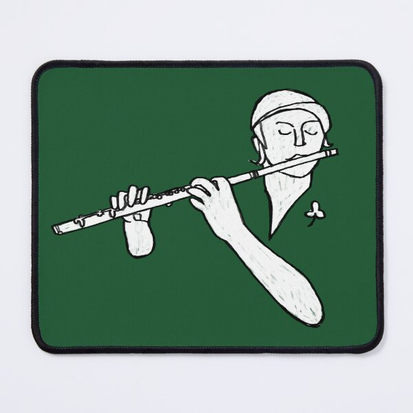 Item preview, Ireland flute, Irish music, Irish musician designed and sold by badlydrawnbabe.