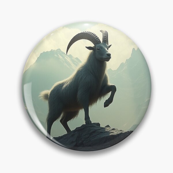 Item preview, Alpha Mountain Goat designed and sold by Skye Ryan-Evans.