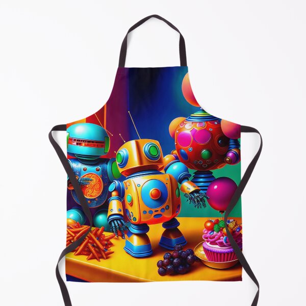 Item preview, Fiesta de robots designed and sold by M-Y-A-R-T-.