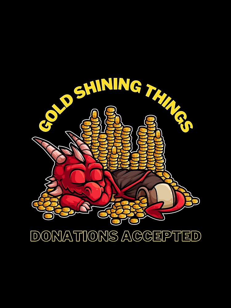 Thumbnail 5 of 5, Graphic T-Shirt, Ember accepts gold donations designed and sold by PoliCromix.