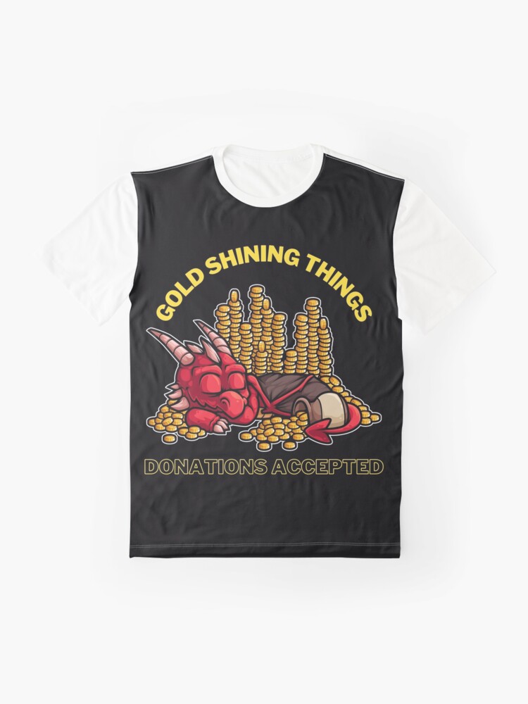 Thumbnail 4 of 5, Graphic T-Shirt, Ember accepts gold donations designed and sold by PoliCromix.
