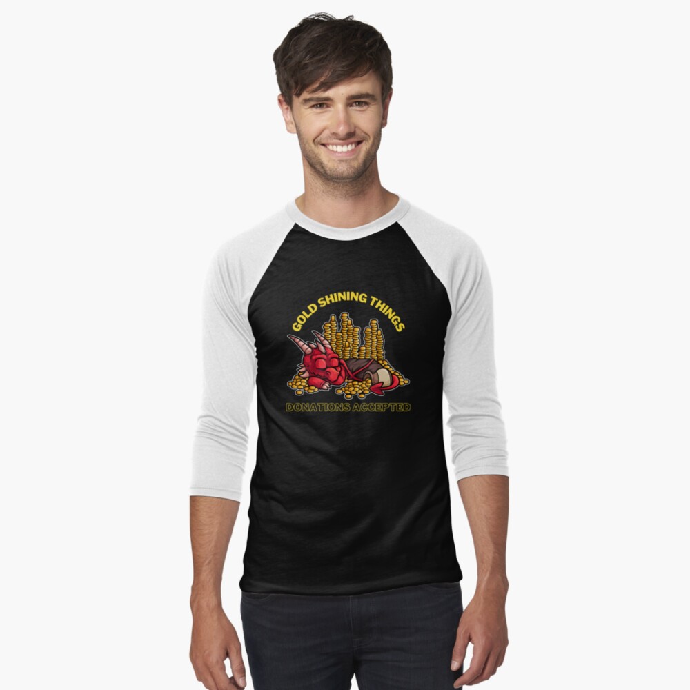 Item preview, Baseball ¾ Sleeve T-Shirt designed and sold by PoliCromix.