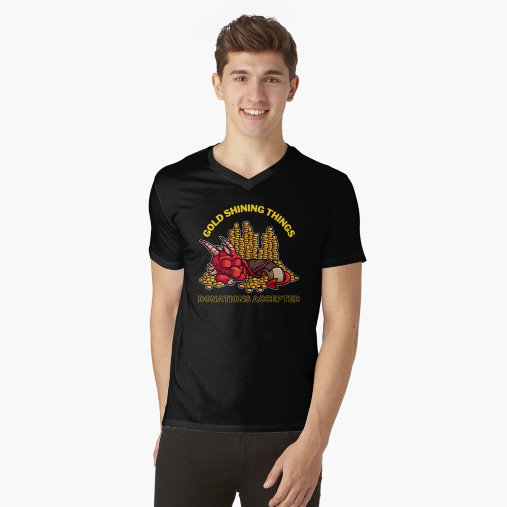 Item preview, V-Neck T-Shirt designed and sold by PoliCromix.