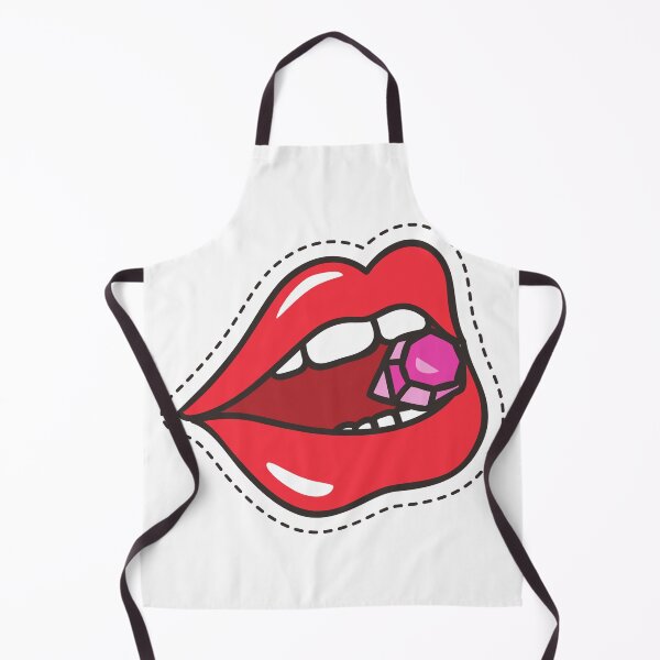 Item preview, Shiny Lips with Diamond Candy – Bold and Playful Design designed and sold by Carolina Carvajal.