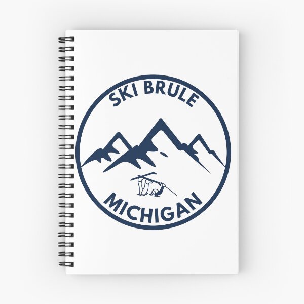 Item preview,  Ski Brule Resort in Michigan Mountains  designed and sold by karmdaf.