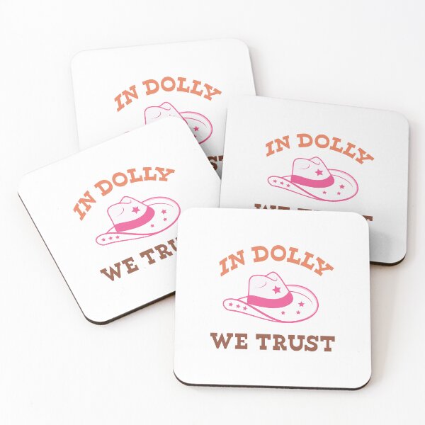 Item preview, Retro Cowgirl Vibes: In Dolly We Trust Hat Design designed and sold by Timegraf.