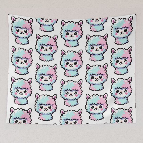 Item preview, Rainbow Alpaca designed and sold by FreshArtFusion.